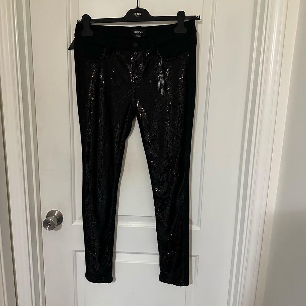 Bebe sequin pants